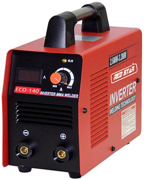 INVERTER REDSTAR ECO 140 MMA+ KIT CABOS