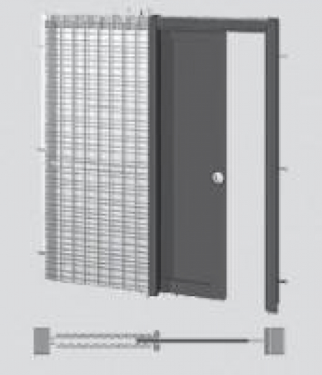 CAÇONETE PORTA CORRER 80 x2000