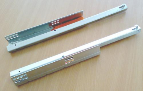 CORREDIÇA AMORTECEDOR ESTRAÇÃO TOTAL 40 CM