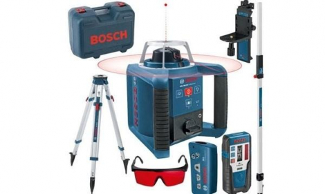 Kit Nível Giratório Bosch GRL 300 HV Professional