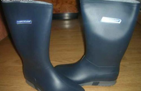BOTA PVC C/BIC+PALMI.AÇO  DUNLOP