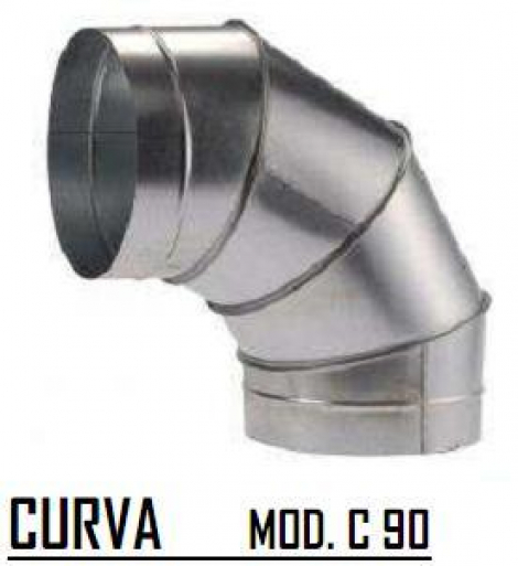 CURVA SPIRO GALVANIZADO 120