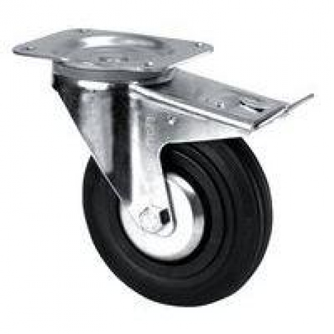 RODA NYLON ROTATIVA S/ TRAVÃO 150