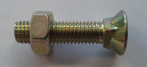 PARAFUSO CAB EMB C/PORCA 10x30