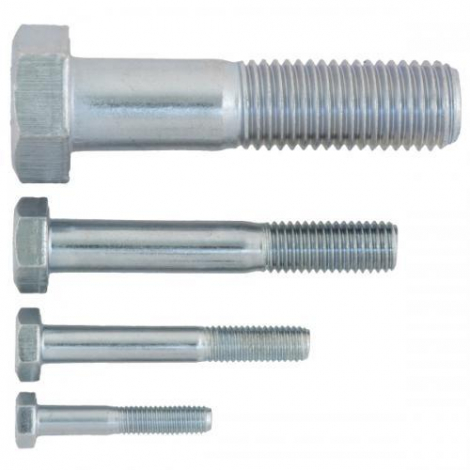 PARAFUSO SEXTAVADO 8.8 ZINCADO M6x80