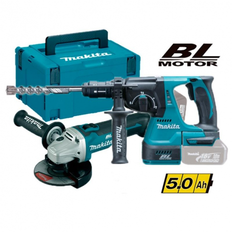 CONJUNTO MARTELO LIGEIRO+REBARBADORA MAKITA 2 BAT 5 HP 629.00